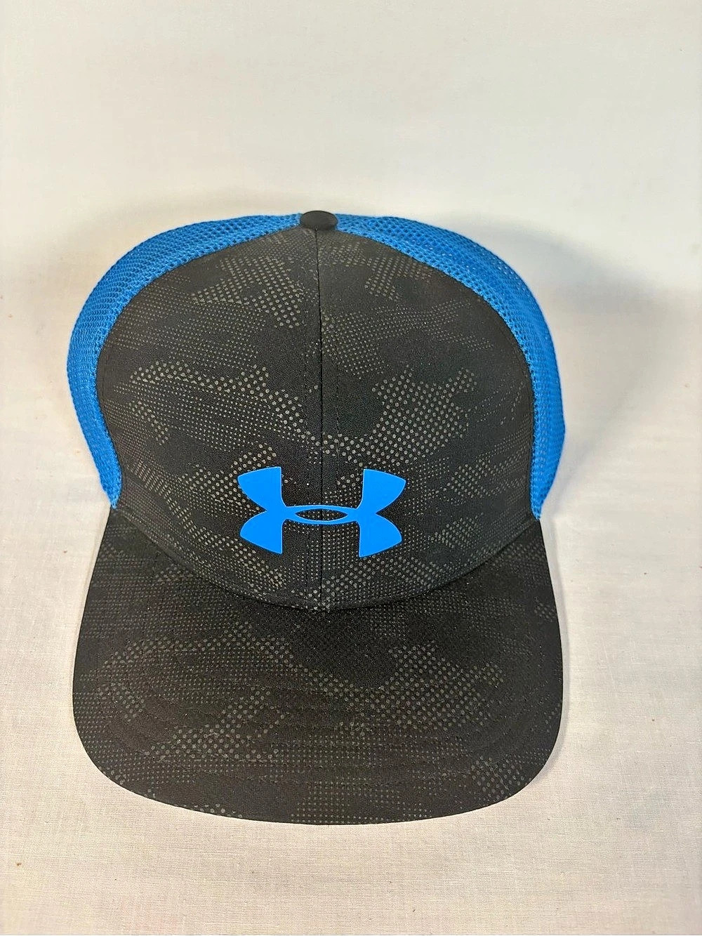 Under Armour Black & Blue Trucker Hat